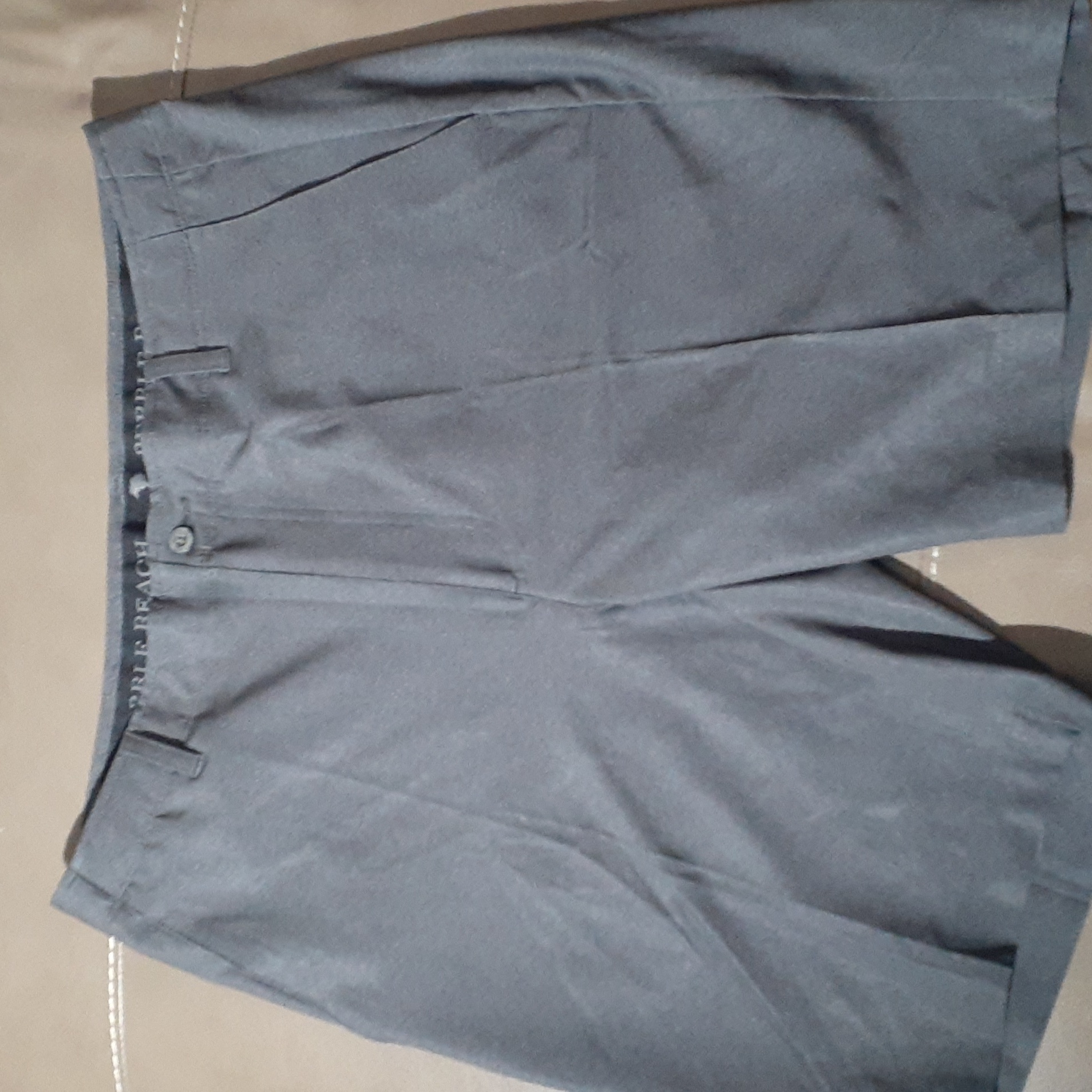 Pebble Beach Dk Gray Golf Shorts Waist 36 Preowned Pebble Beach Dk Gray Golf Shorts Waist 36 Preowned
